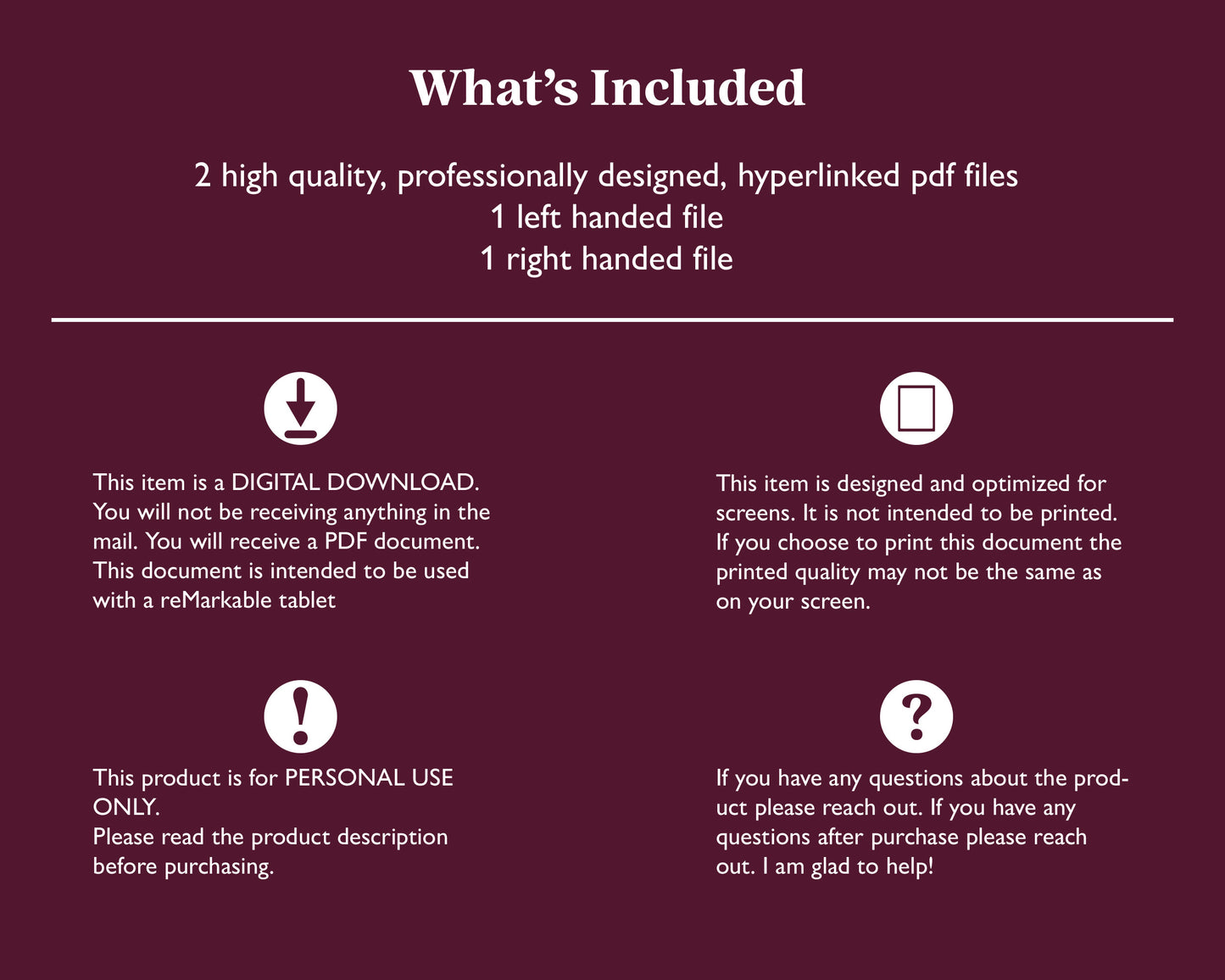 Reading Journal | for e-ink Devices
