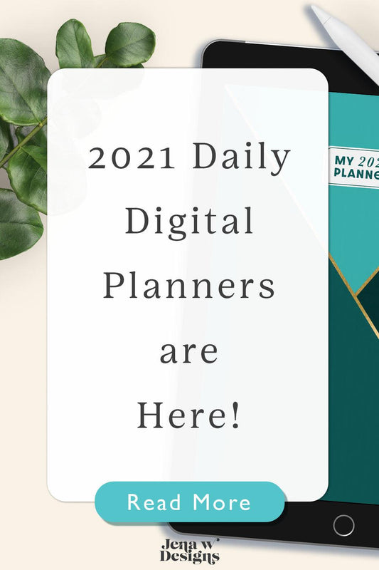 The 2021 Digital Planner is Here! - Jena W Designs