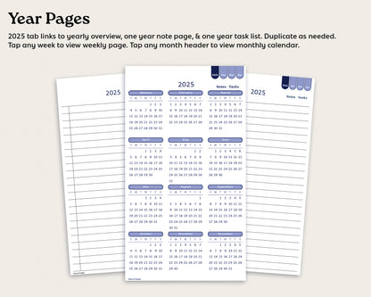 Free: 2025 Dated October-December Weekly Digital Planner for reMarkable Paper Pro Move | Mini Planner