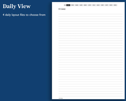 2026 Daily Digital Journal | for Supernote
