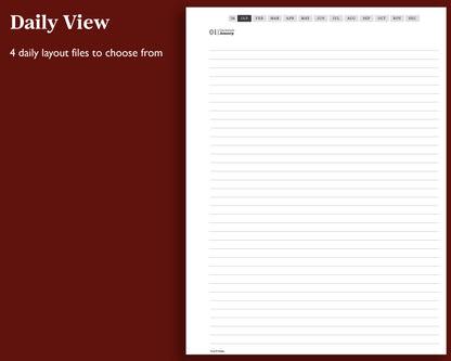 2026 Daily Journal | for Kindle Scribe