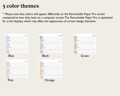 A - Z Address Book | for reMarkable Paper Pro
