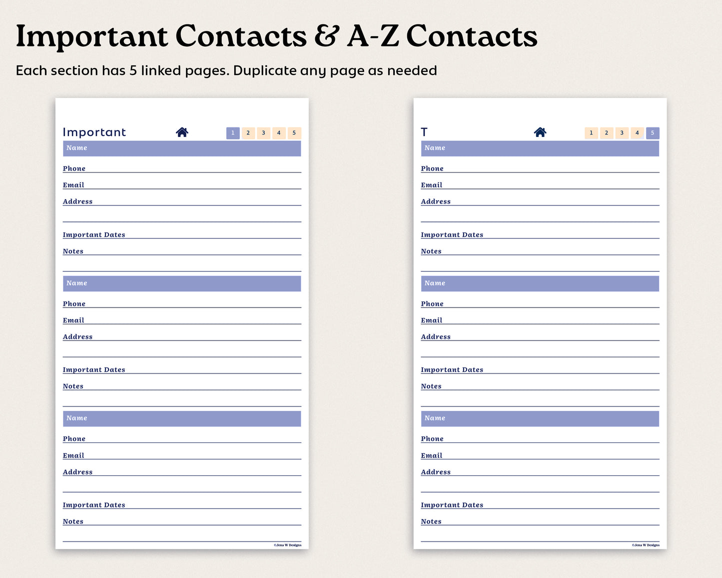 Address Book for reMarkable Paper Pro Move