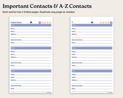 Address Book for reMarkable Paper Pro Move