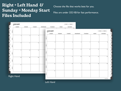 2027 Weekly Planner with To Do Lists | Landscape Planner for reMarkable 2, Paper Pure, Paper Pro