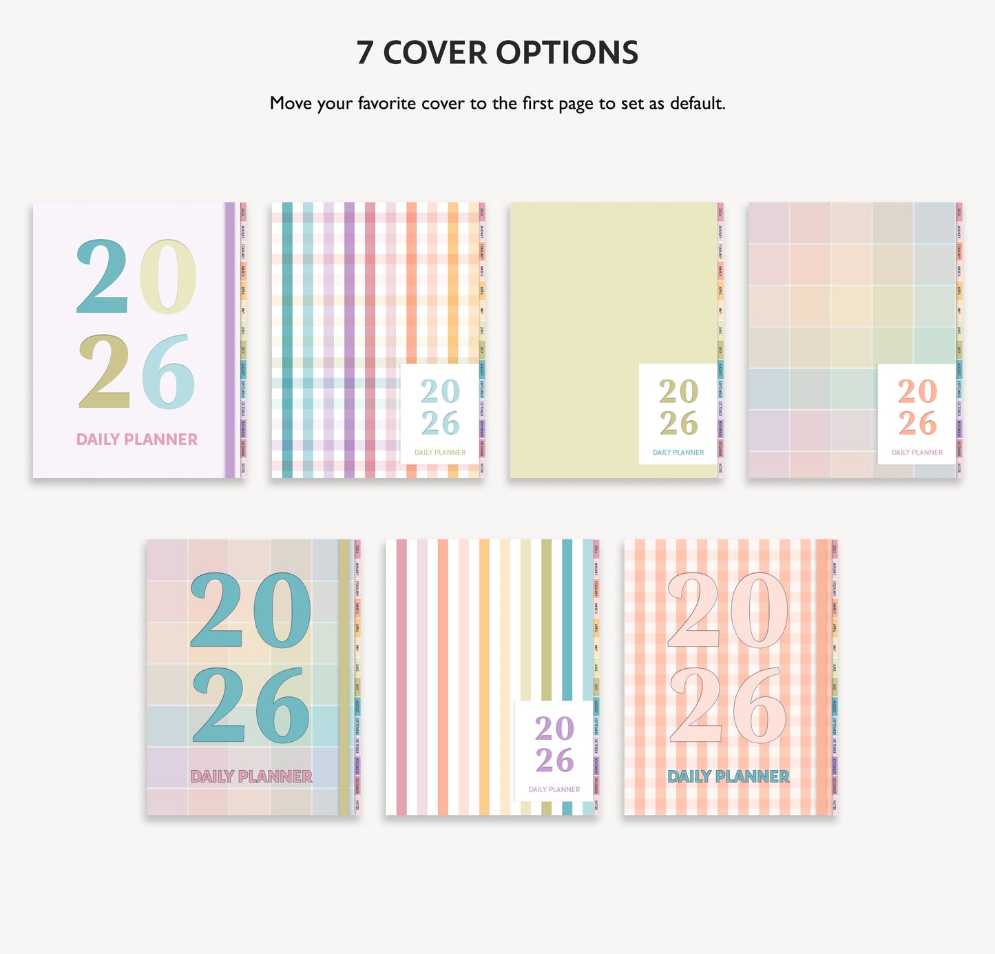 2026 Dated Daily Digital Planner – for iPad & Android Tablets