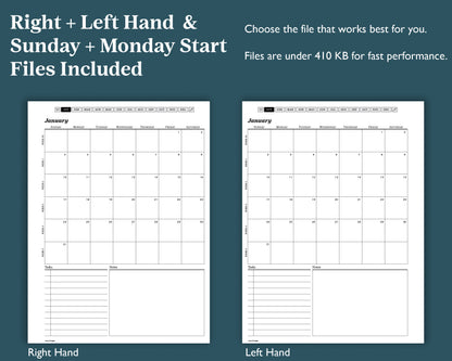 2027 Weekly Planner | for reMarkable, Paper Pure, Paper Pro
