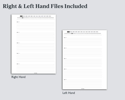 365 Daily Five Year Digital Journal | for e-ink Devices