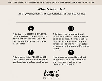 Address Book for reMarkable Paper Pro Move