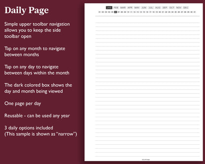 365  Daily Journal | for Supernote