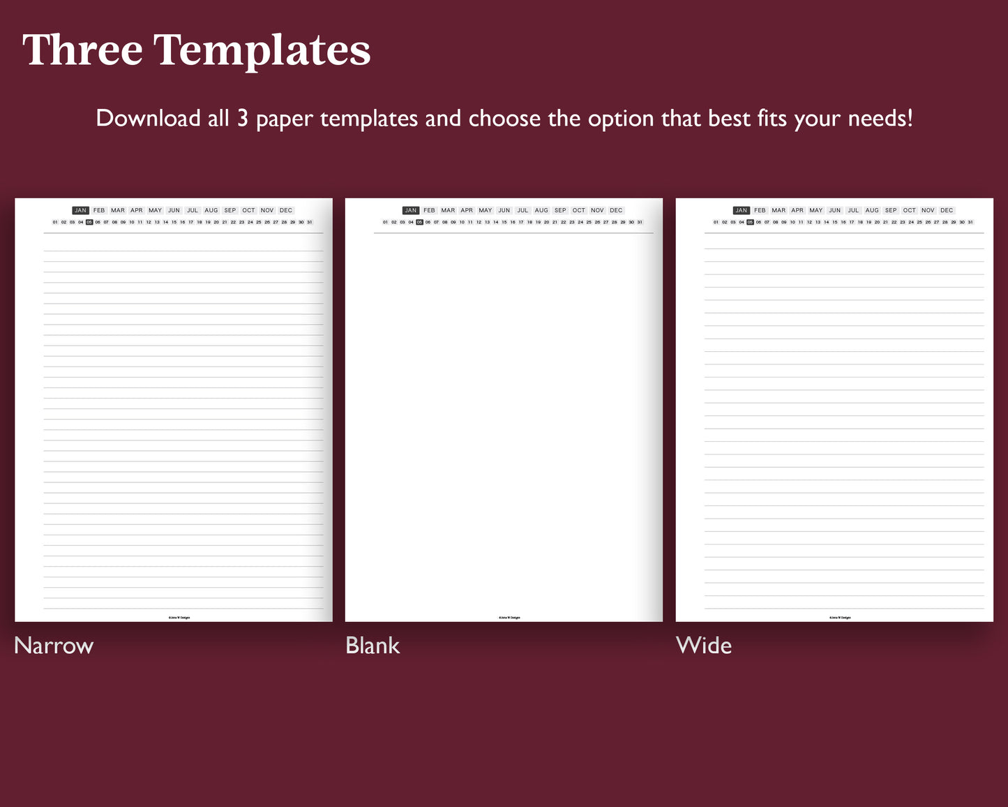365  Daily Journal | for Supernote