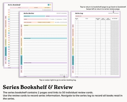 Reading Journal | for Kindle Scribe Colorsoft