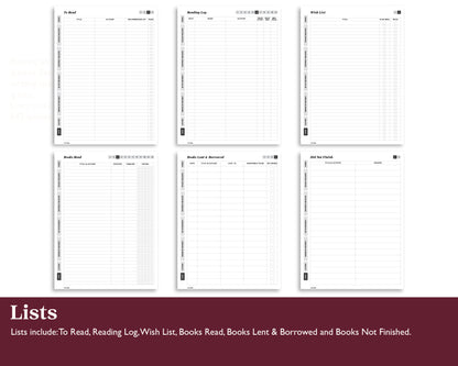 Reading Journal | for Supernote