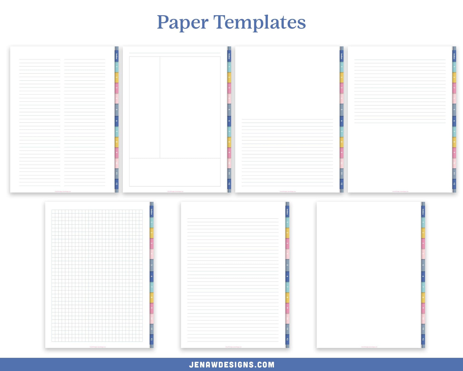 Digital Notebook - Jena W Designs