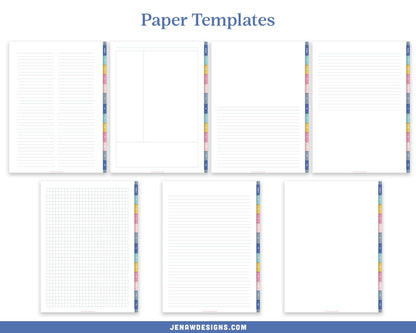 Digital Notebook - Jena W Designs