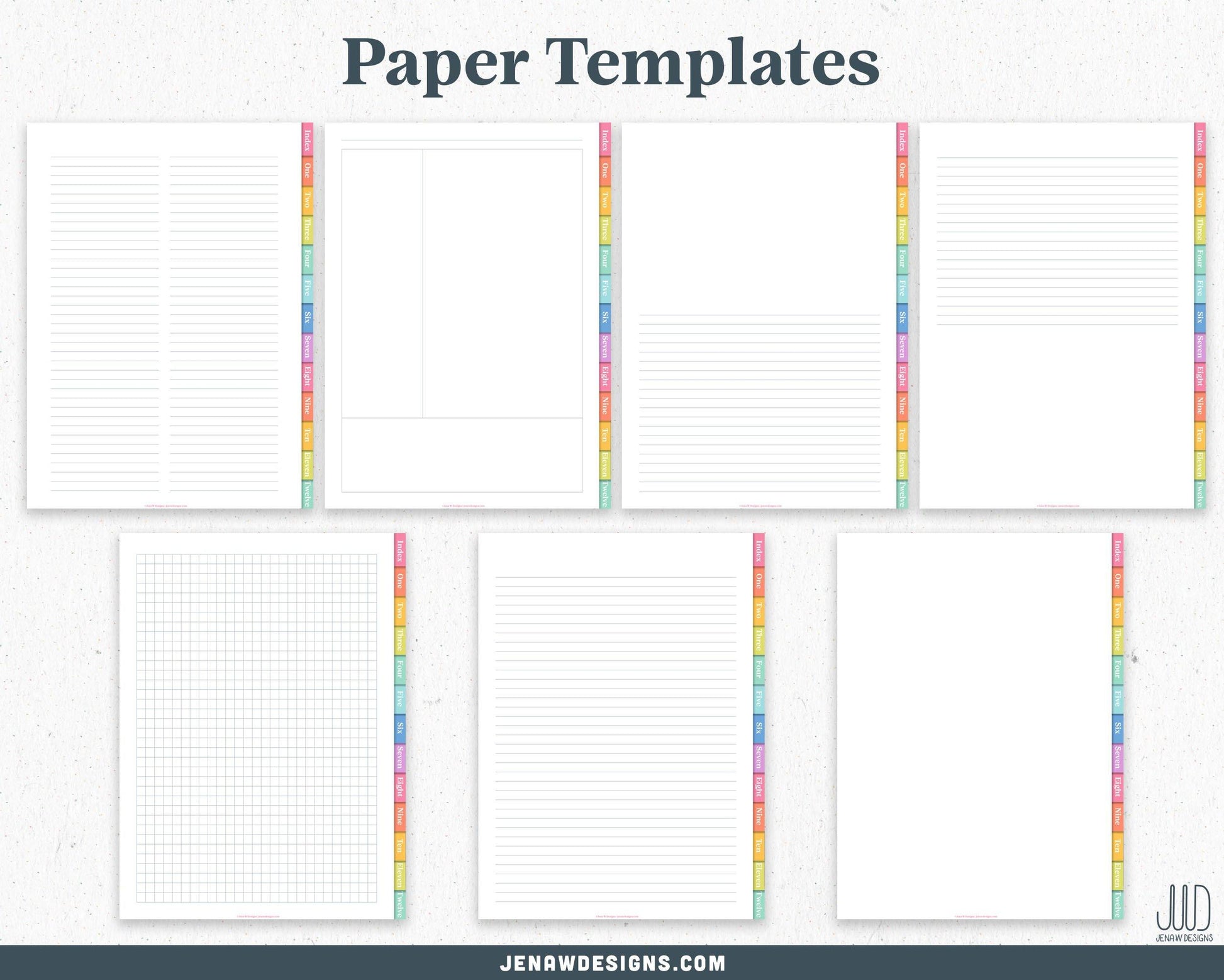 Digital Notebook | ColorPop - Jena W Designs