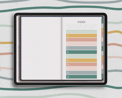 12 Subject Notebook | Landscape