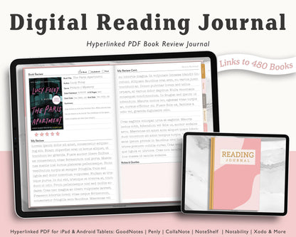 Digital Book Journal | Landscape