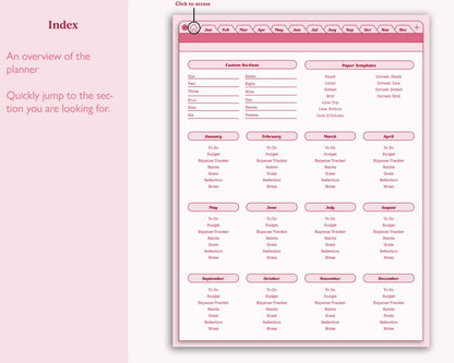 FREE Undated Daily Planner | Browser Aesthetic