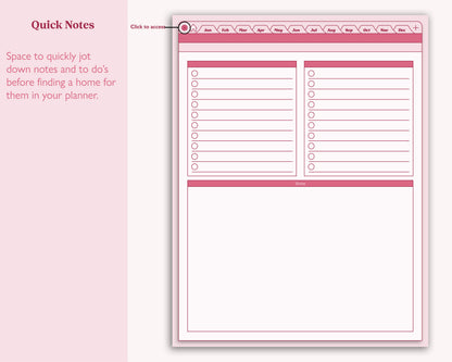 FREE Undated Daily Planner | Browser Aesthetic