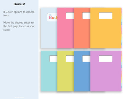 Undated Digital Budget Planner - Jena W Designs