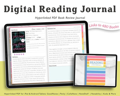 Digital Book Journal | Landscape