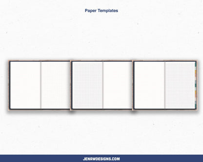 12 Subject Notebook | Landscape - Jena W Designs