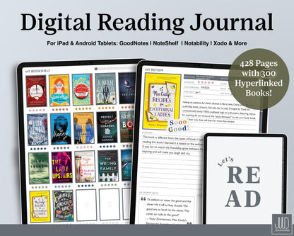 Digital Reading Journal - Jena W Designs
